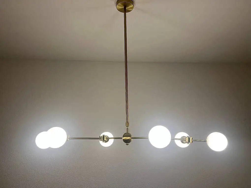 Lampe Westwing weiss / gold