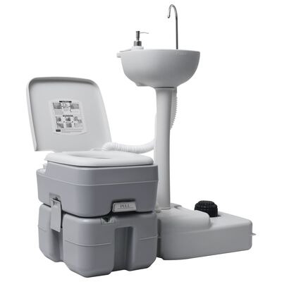  vidaXL Campingtoilette und Handwaschbecken Set SKU:30140