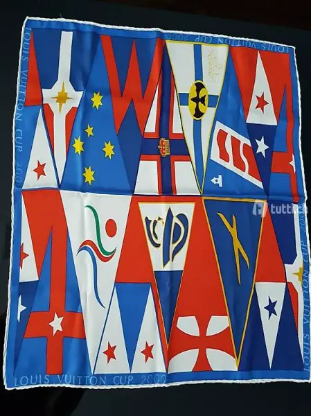 Limited edition Louis Vuitton Cup 2000 Schal