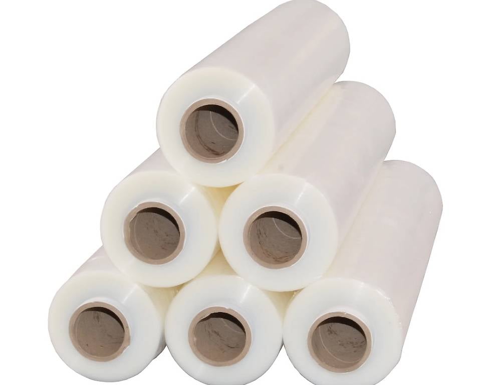 6 x Stretchfolie 50cm 2,5kg 23my transparent