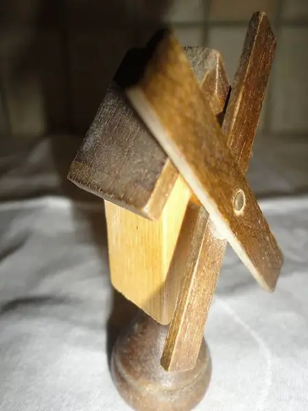  Windmühle, Holz, Wassermühle