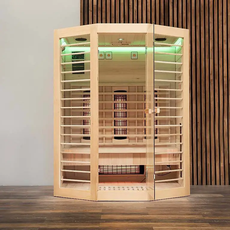 Infrarotsauna BERN XL mit Vollspektrum Infrarotkabine