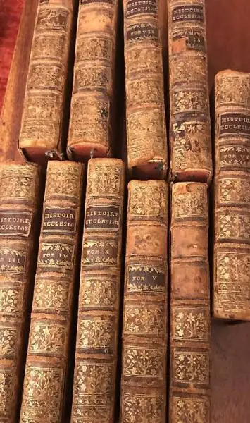 1754 Abrege histoire ecclesiastique 10 voll