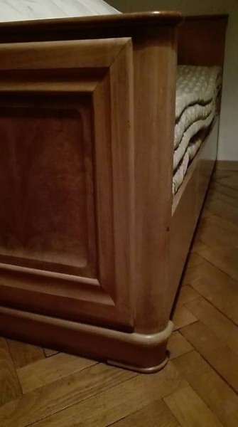 Massiv Holz Bett 90 cm Breit