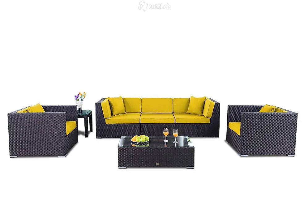  Neu und originalverpackt Rattanlounge Set