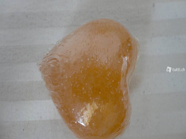 Salzkristall-Seife Herz