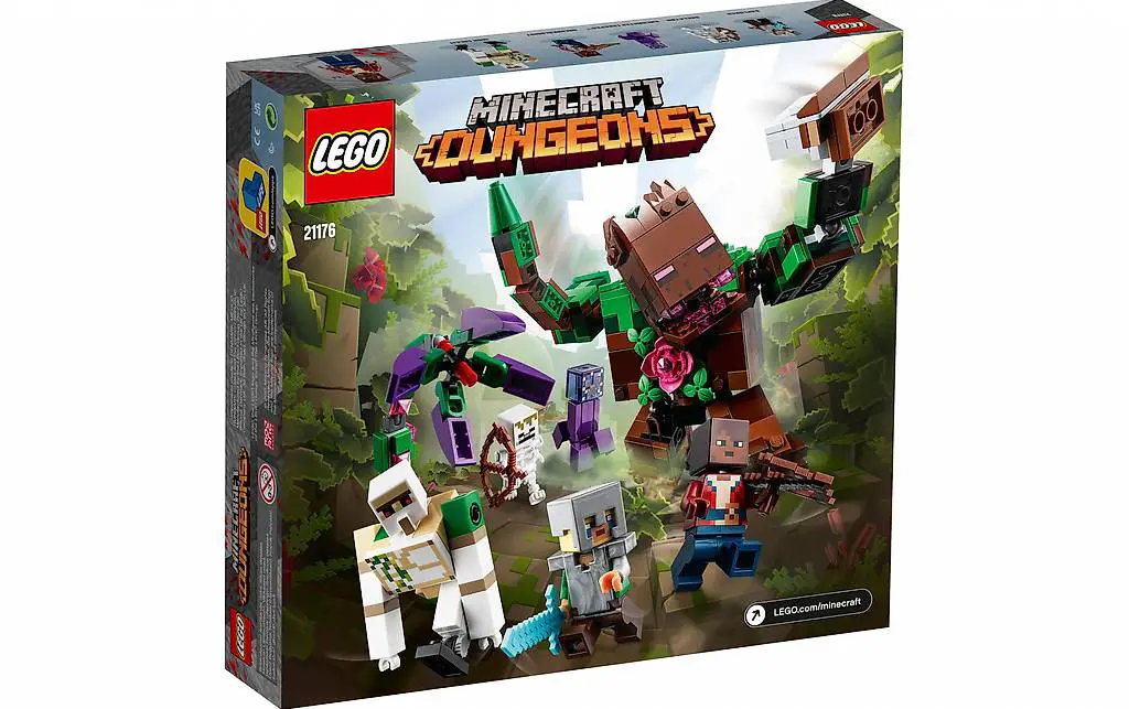 LEGO Minecraft Die Dschungel Ungeheuer 21176