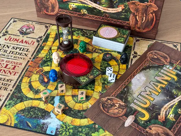 Jumanji Brettspiel, fast neu