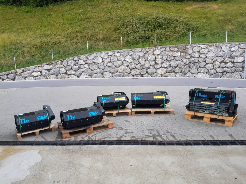 Baggermulcher, Forstmulcher