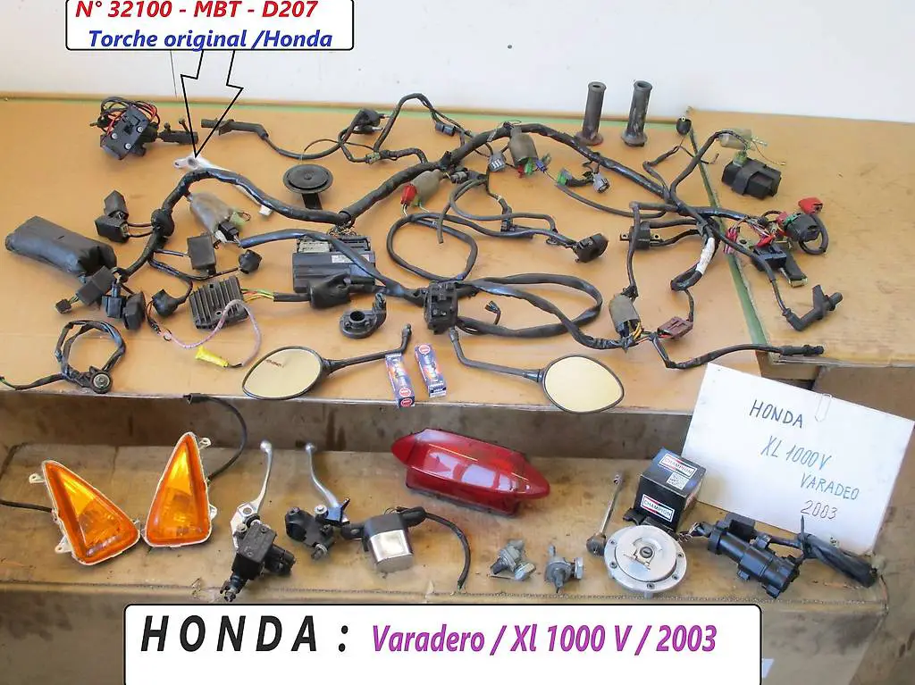 honda /varadero / xl 1000 v /2003/motor+mehrere teile divers