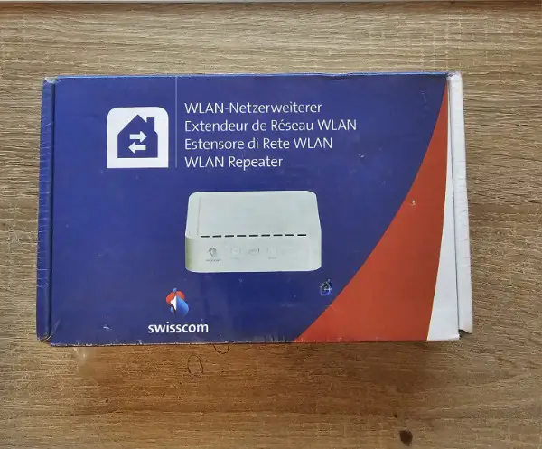 Swisscom WLAN Repeater Verstärker / Netzerweiterer