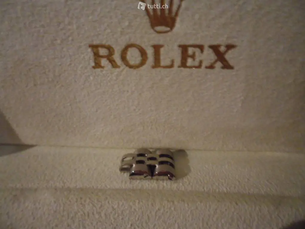 Rolex Damenuhr 2 Ersatzglieder Stahl