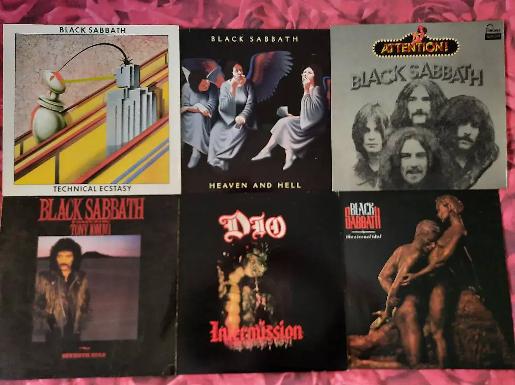 Black Sabbath - LP - Kassetten- Singles + CD