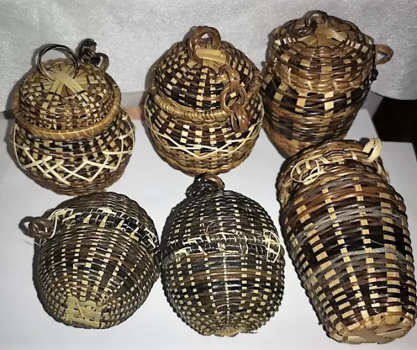 Körbe für Krippen Set a. 6 Stück neu