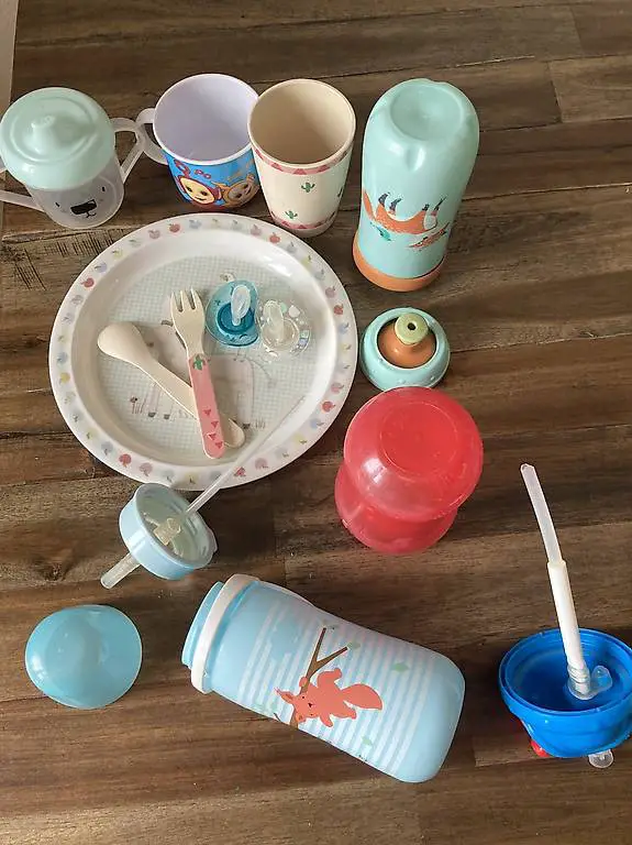 Trink und Essutensilien Kleinkind