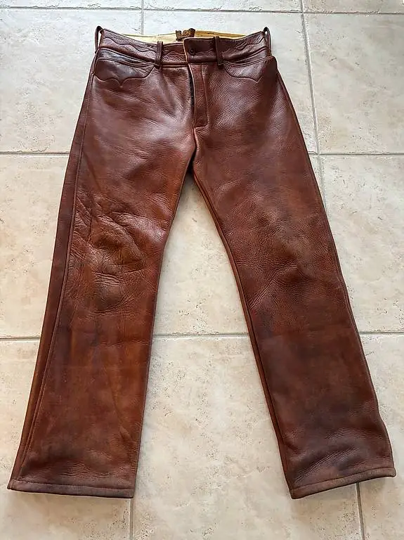 Jagdhose aus Ziegenleder sehr strapazierbar