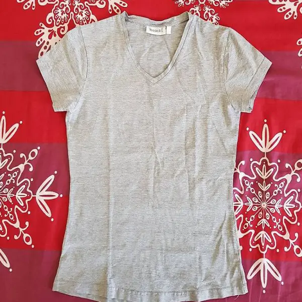 graues T-Shirt S Yessica C&A