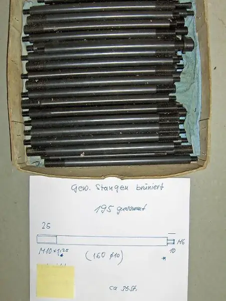 Gewindestangen Gew.Bolzen Schrauben Mutter