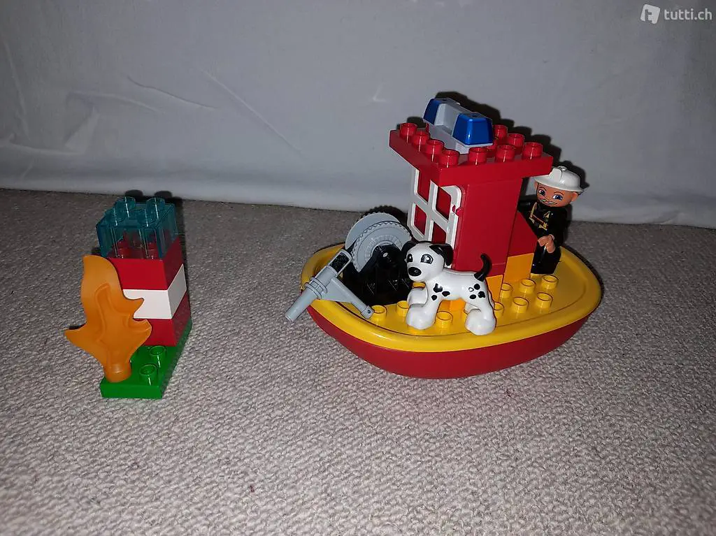 Lego Duplo Feuerwehrboot 10591