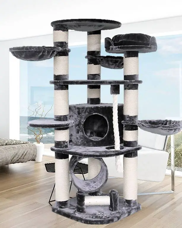 premium katzenbaum für grosse katzen maine coons etc ø 16 cm