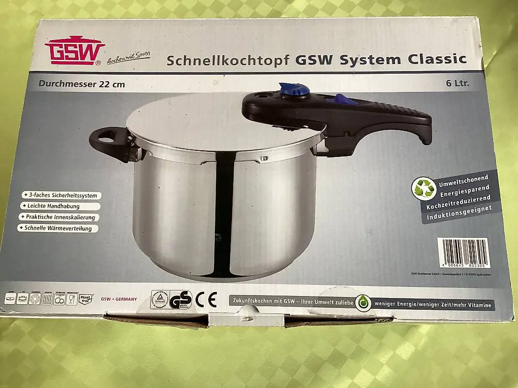 Schnellkochtopf GSW, System Classic