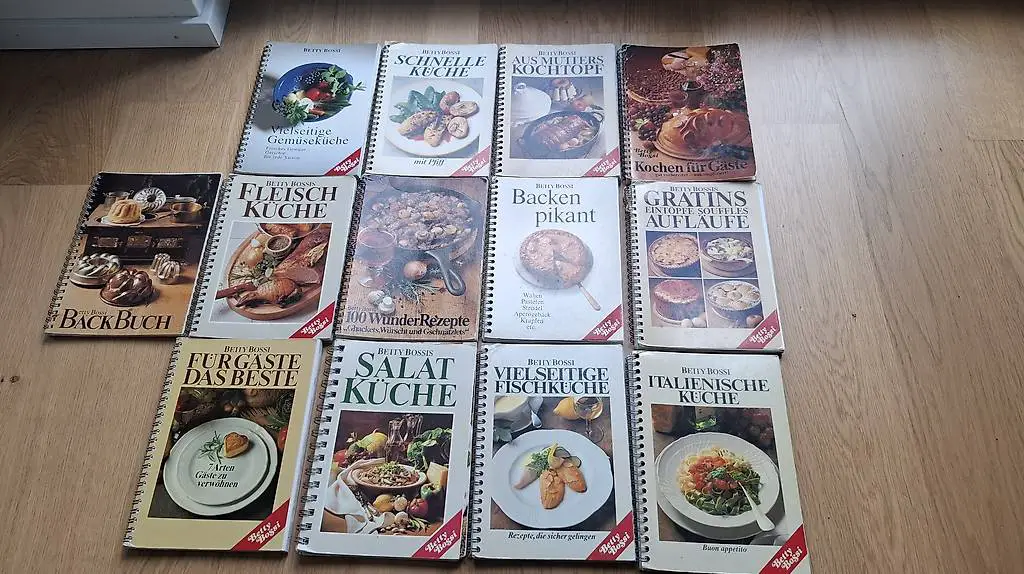 Betty Bossi Kochbücher aus 80er