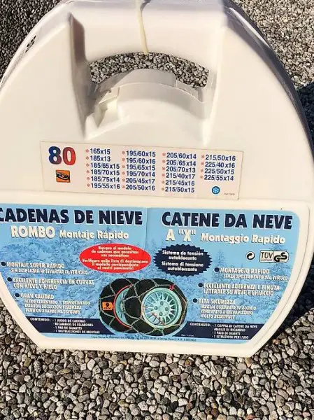 CATENE DA NEVE NUOVE