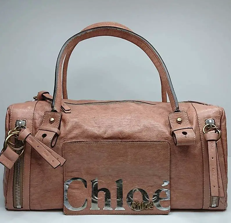 Wunderschöne Chloé Bag Bowling Bag in Rosa