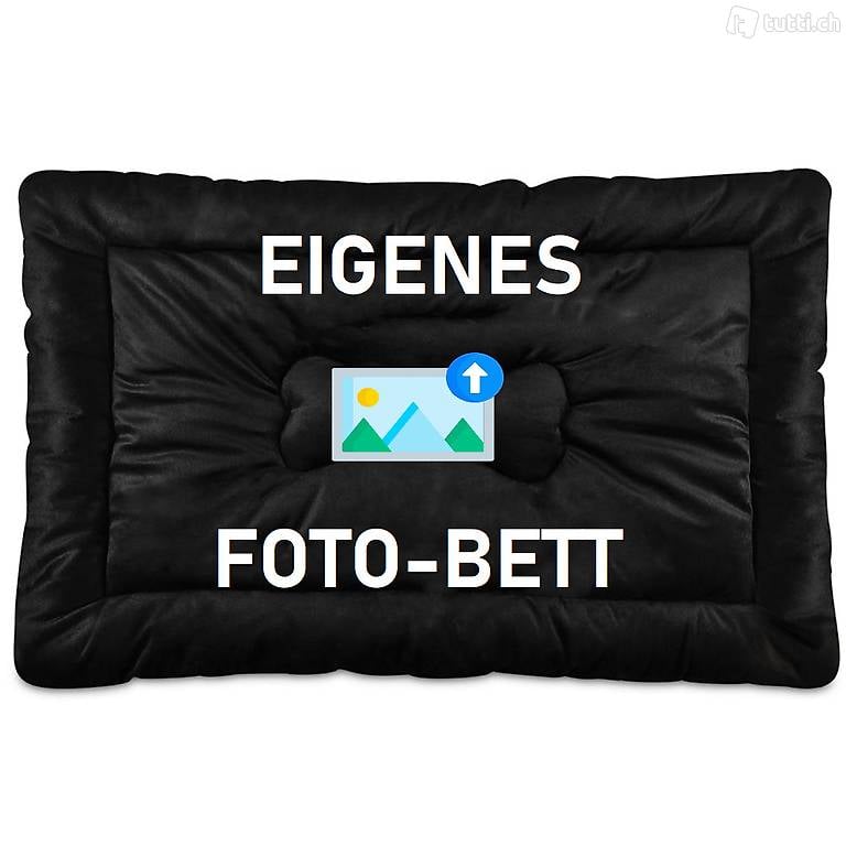  Haustierbett personalisierbar (Foto-Bett)