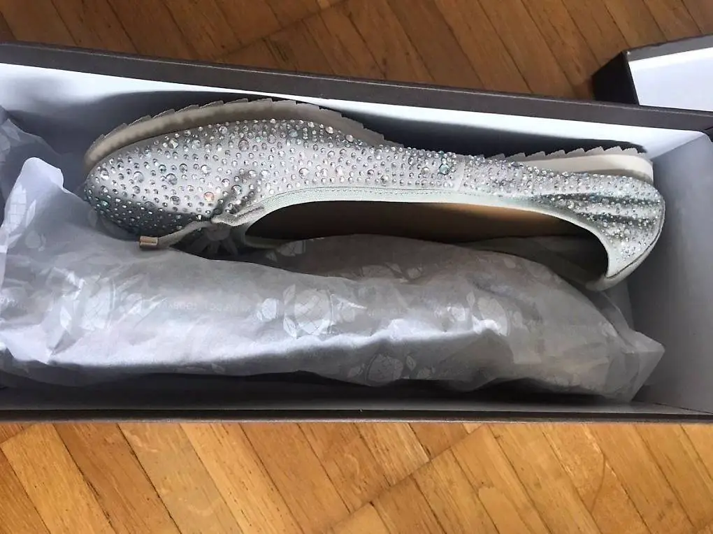 NAVYBOOT Ballerina Leder gr 38