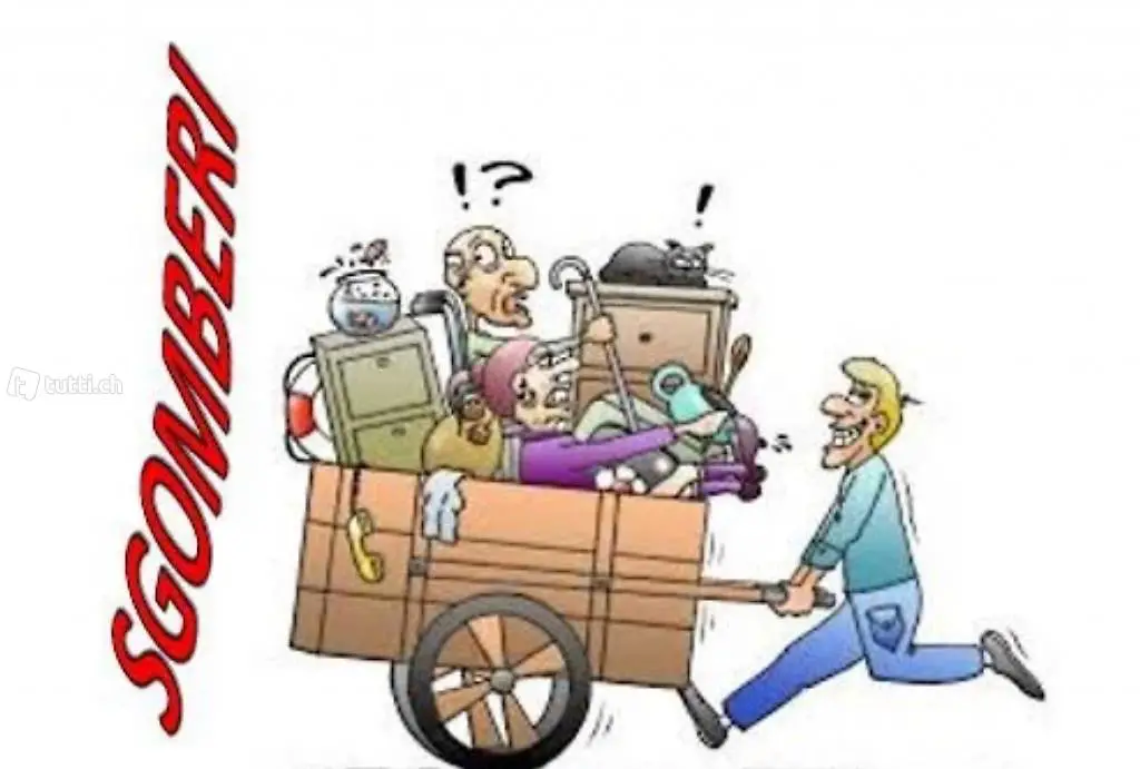 sgombero cantine e solai, piccoli traslochi