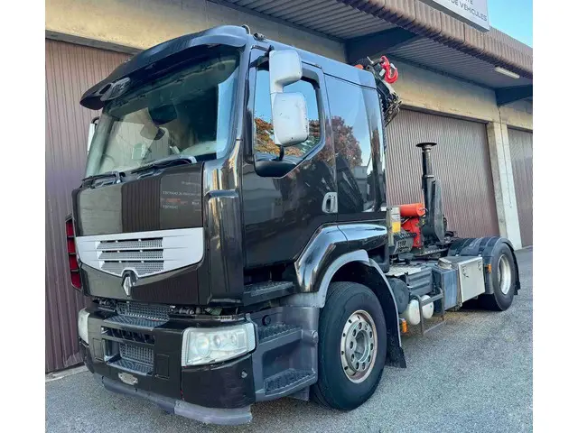 renault / renault trucks, lander 450 4x2, kran