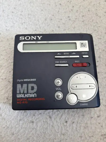 SONY MINI DISC Recorder MZ-R 70 Mini Disc Recorder