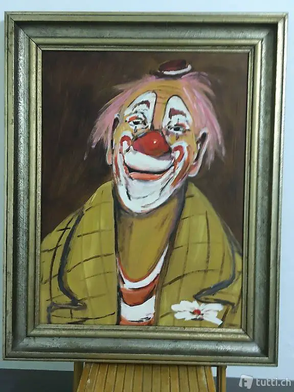 Clown Bild Fasnacht