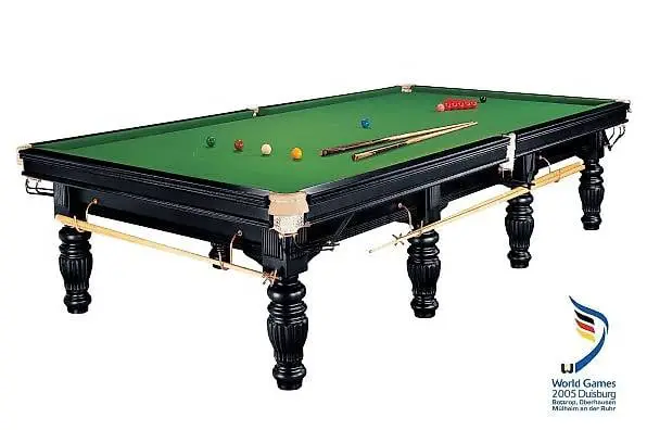 Snookertisch Dynamic Prince II Steelblock 12 ft.