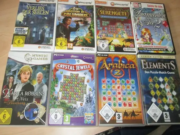 Pc -Spiele Windows XP/Vista/7 spielbar