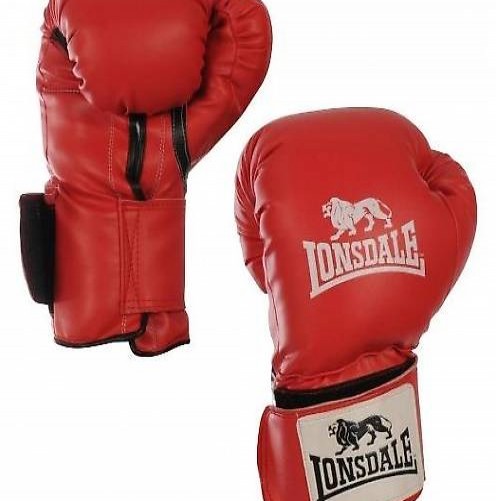  Lonsdale Boxing Training Handschuhe Rot Grösse: L/XL (16oz)