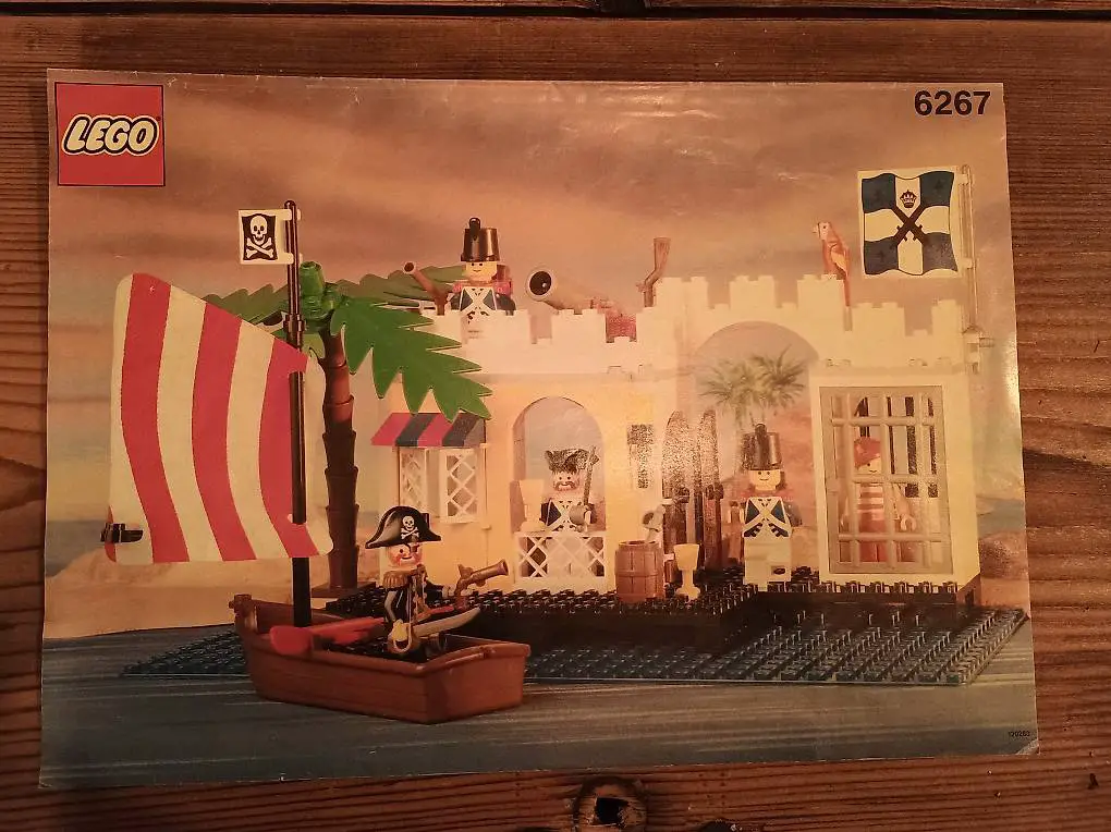 LEGO PIRATES Lagoon Lock-Up 6267 Komplett