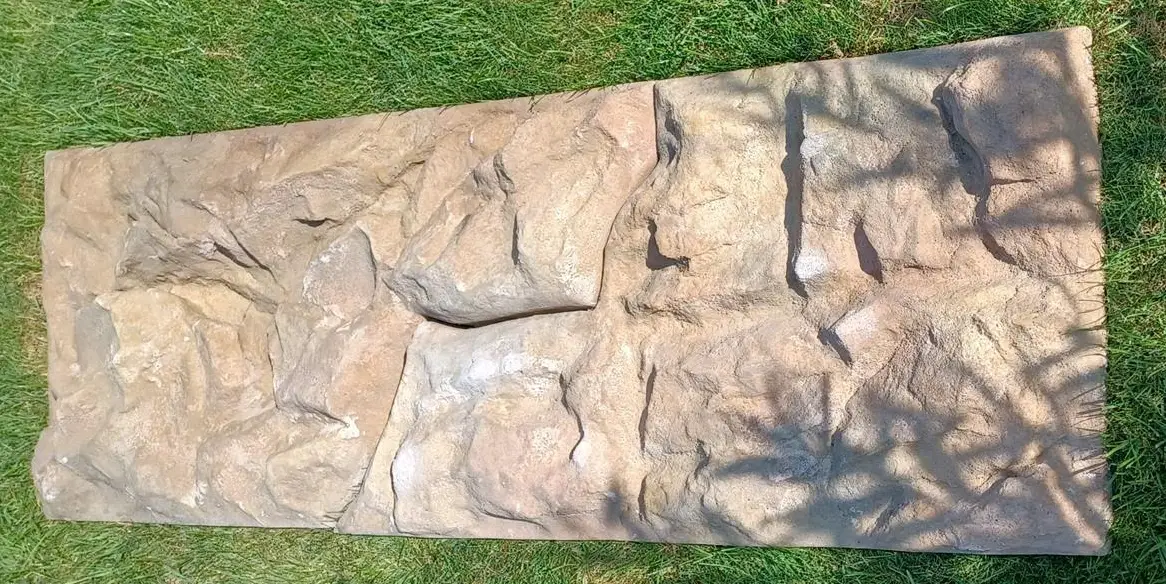 Terrarium Rückwand aus GFK, sehr robust