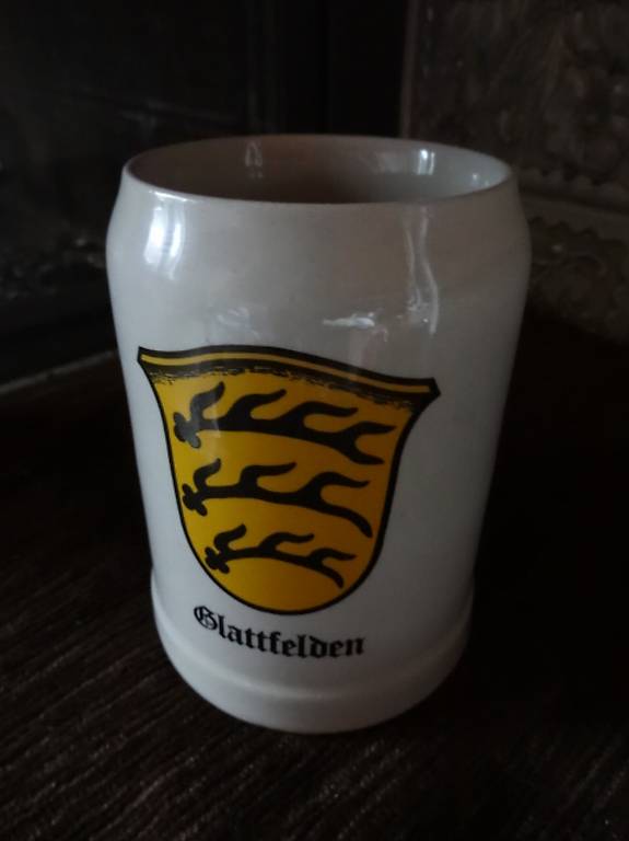 Bierkrug Humpen Steinkrug Glattfelden NEU