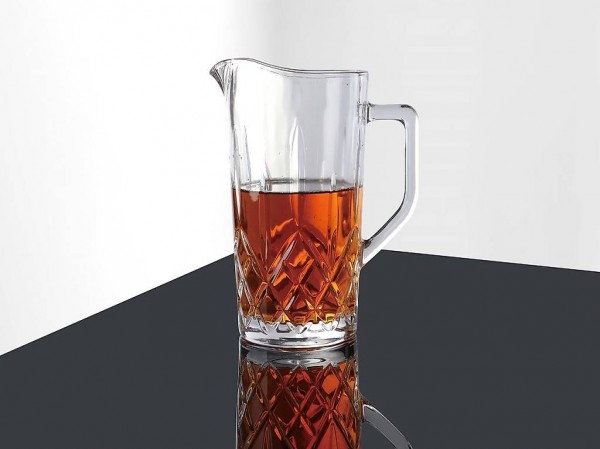  Glaskrug mit Henkel HARVEY 1.2 Liter