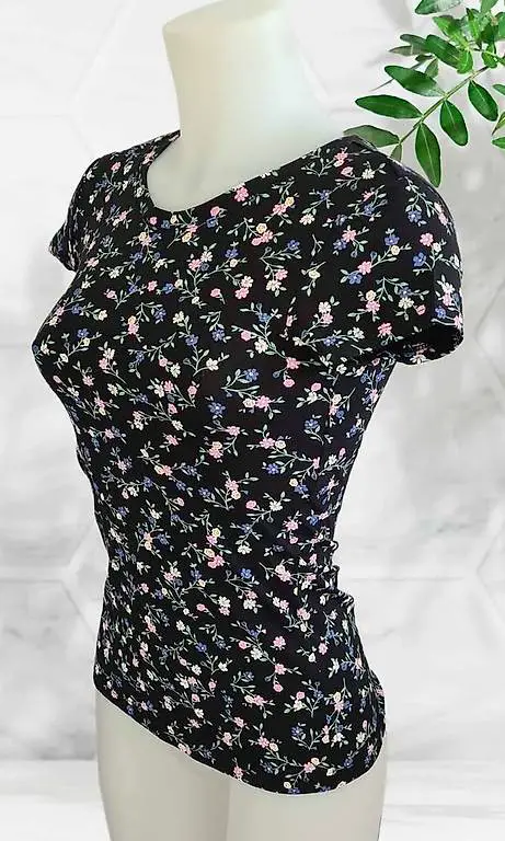 Blumen T-Shirt NEU