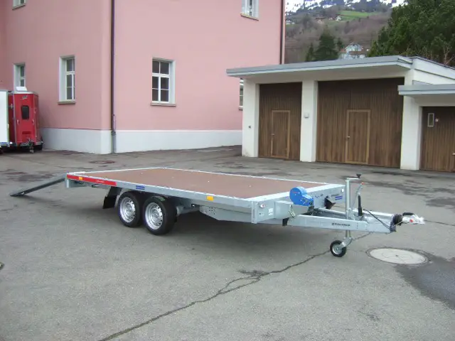 TEMARED, Carplatform 4120 3`500 Kg mit Holzboden, Plattform