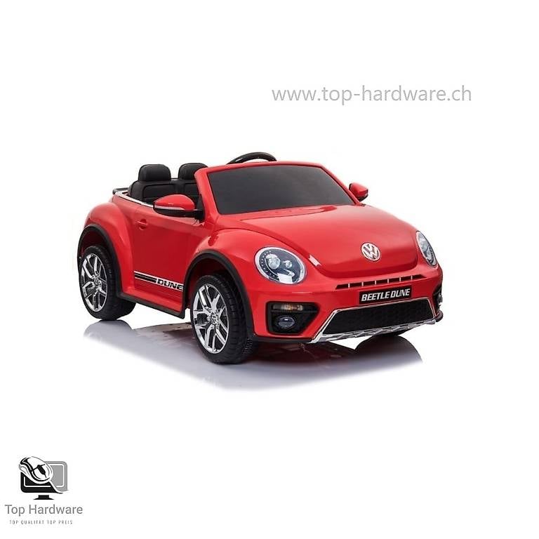 Elektro-Kinderfahrzeug VW Beetle Dune rot