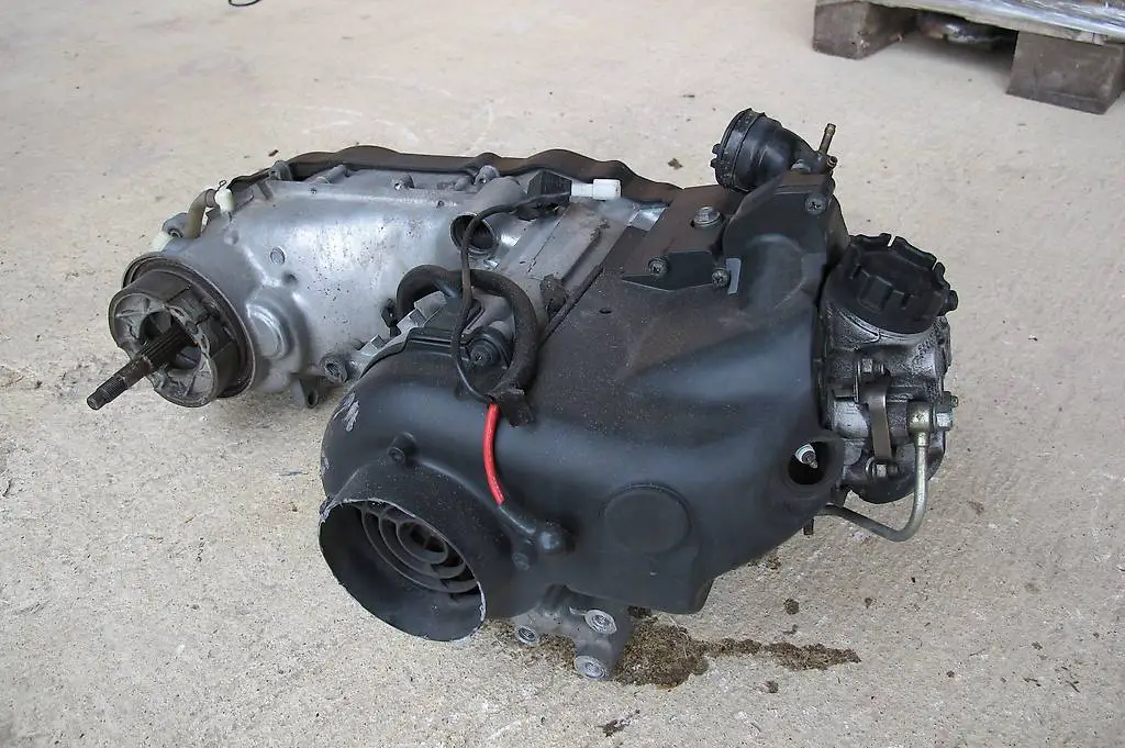 Yamaha XC125 4LA guter Zustand Motor RebikelingMotoren Räumu