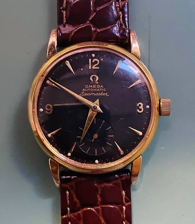 OMEGA Seamaster Automatic Gold Uhr 1960 Vintage Rarität