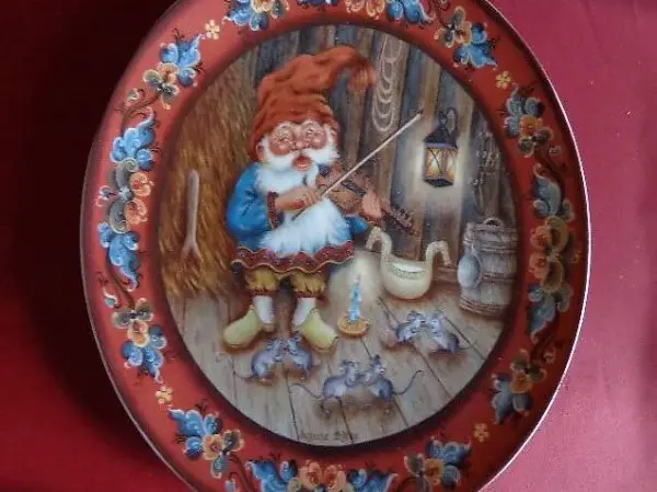 weihnachtsteller 21 cm