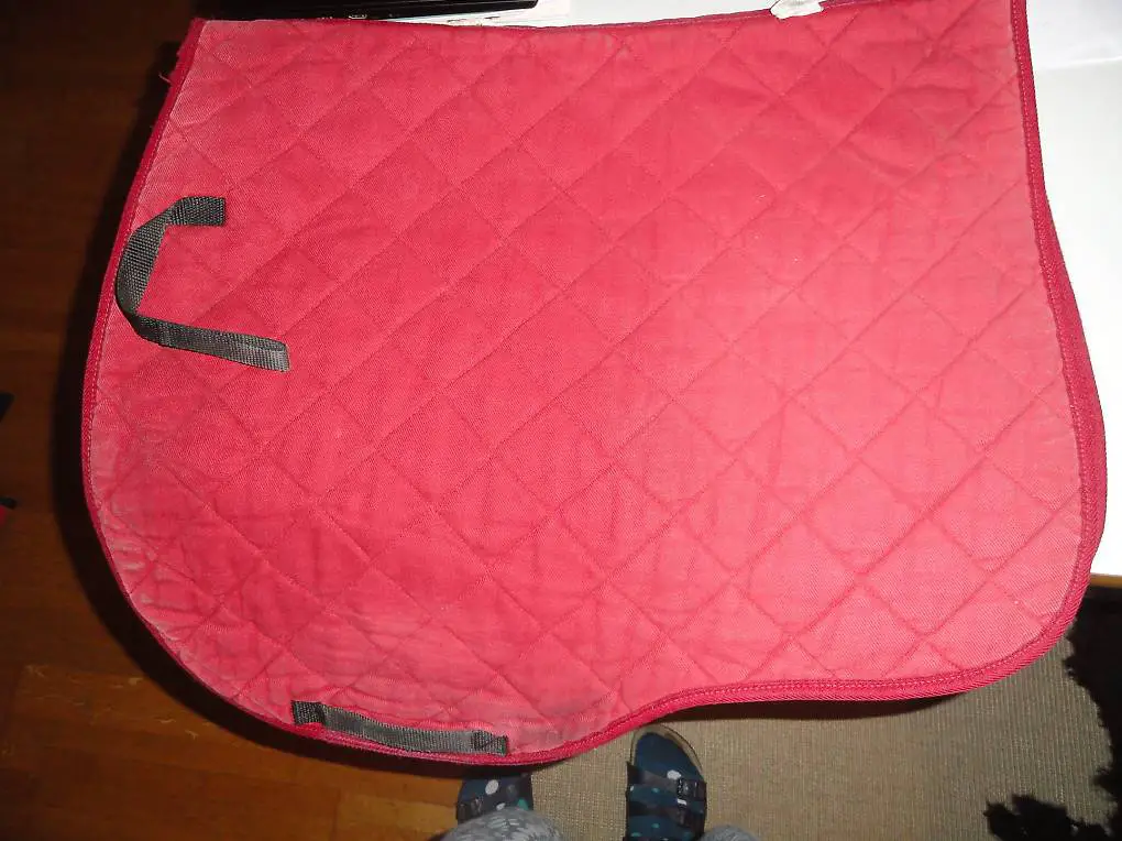 Schabracke Satteldecke Rot SPIRIG gebraucht