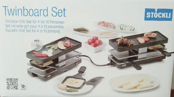 Vergünstig: neues Raclette-Grill-Set (für 2 oder 4 Personen)