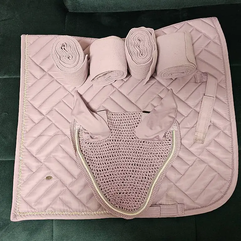 Schabrake, Ohrengarn, Bandagen mauve